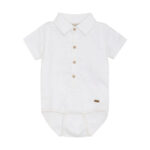 Bodyskjorte Kortærmet - Bright White - 50