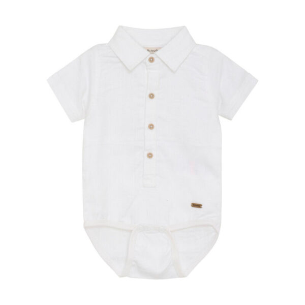 Bodyskjorte Kortærmet - Bright White - 50