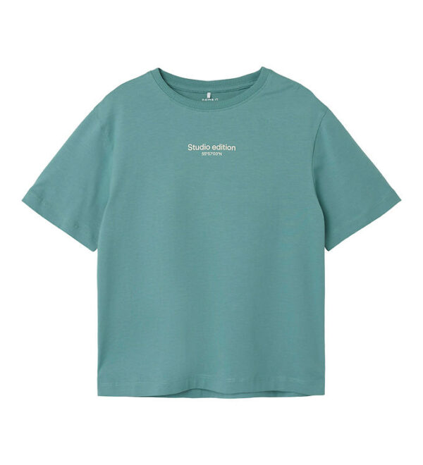 Name It T-shirt - Nkmbrody - Noos - Mineral Blue