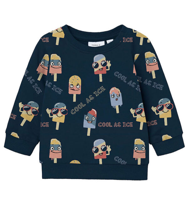 Name It Sweatshirt - Nbmhimmel - Dark Sapphire