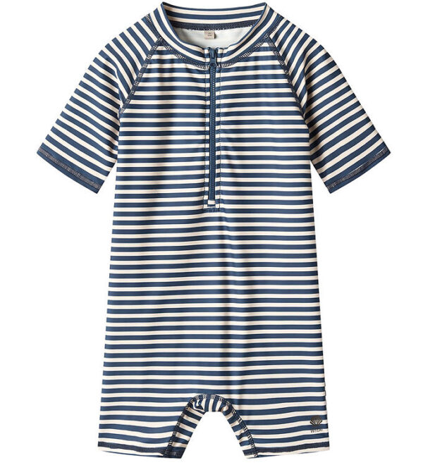 Wheat Badeheldragter - Uv40 - Cas - Indigo Stripe