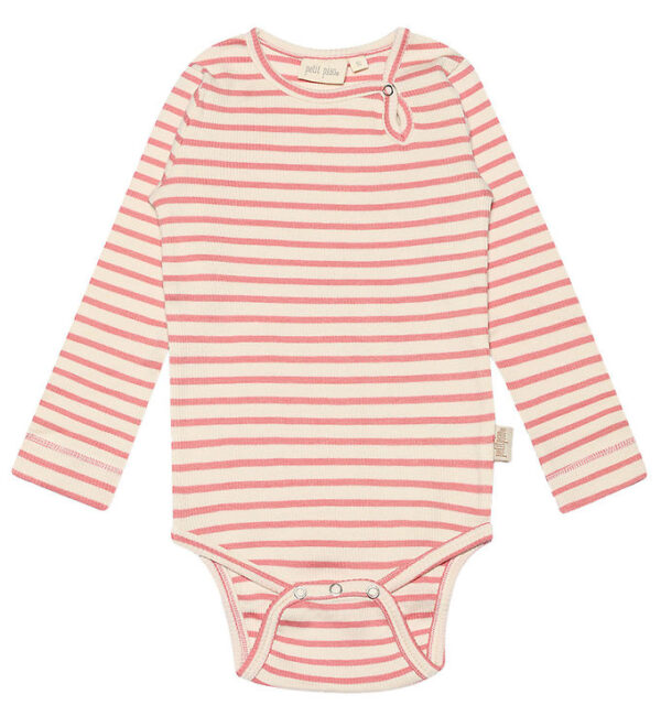 Petit Piao Body Læ - Rib - Modal - Sea Shell Pink