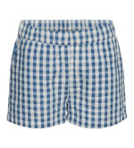 Vero Moda Girl Shorts - Vmchelly - Snow Whitecoronet Blue