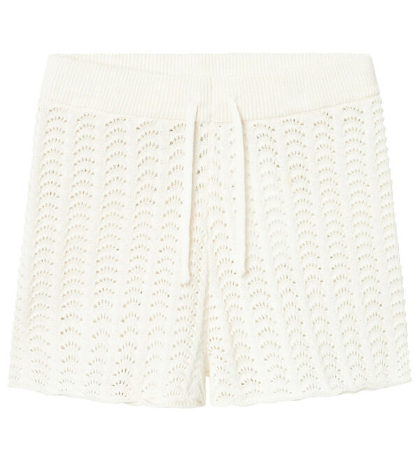 Lil Atelier Shorts - Strik - Nmfjohanna - Coconut Milk M Hulmø