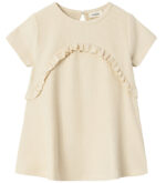 Lil Atelier Kjole - Rib - Nmfjolene - Bleached Sand M Struktur