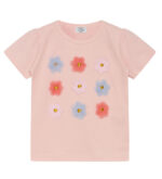 Hust And Claire T-shirt - Aliana - Icy Pink M Blomster