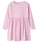Name It Kjole - Rib - Nmfkianna - Pastel Lavenderfestival Bloom