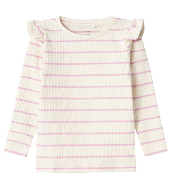 Name It Bluse - Rib - Nmfkianna - Jet Stream