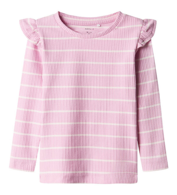 Name It Bluse - Rib - Nmfkianna - Pastel Lavenderfestival Bloom