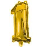 Decorata Party Foileballon - 85 Cm - No 1 - Guld