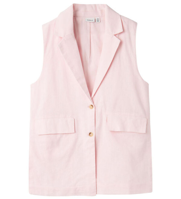 Name It Vest - Nkffalinnen - Parfait Pink