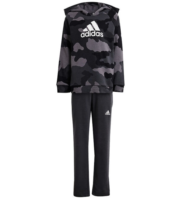 Adidas Performance Sweatsæt - Lk Camo Hd - Sortgrå