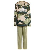 Adidas Performance Sweatsæt - Lk Camo Hd - Grønbeige