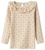 Lil Atelier Bluse - Nmfgago - Rib - Noos - Sheer Bliss