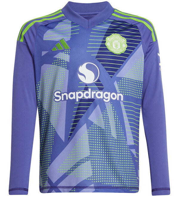 Adidas Performance Bluse - Mufc Gk Jsy Yl - Lilla