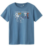Name It T-shirt - Nkmvictor - Coronet Blueskate