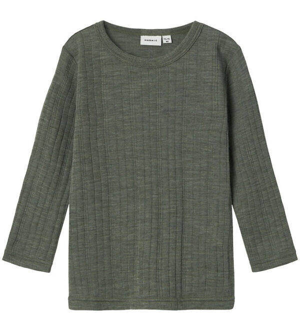 Name It Bluse - Uld - Nmmwang - Mulled Basil