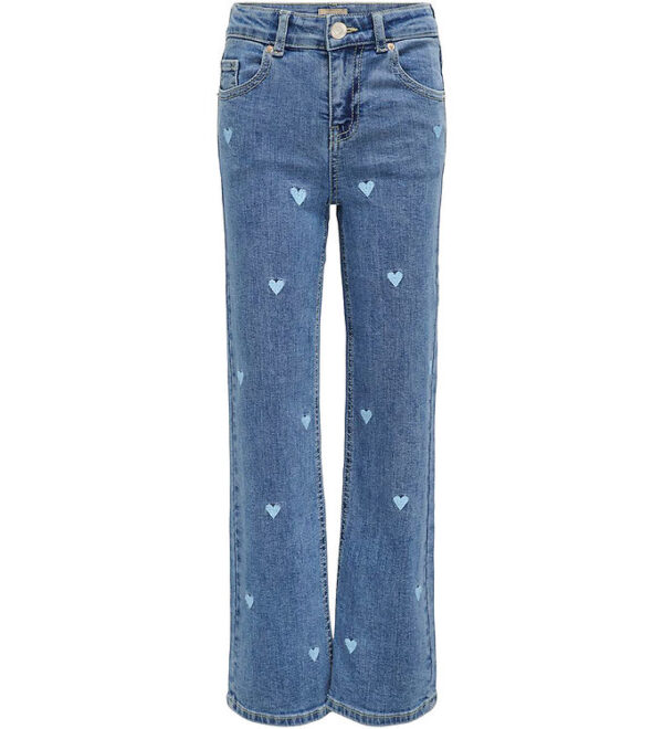 Kids Only Jeans - Kogjuicy - Light Medium Blue Denimembr