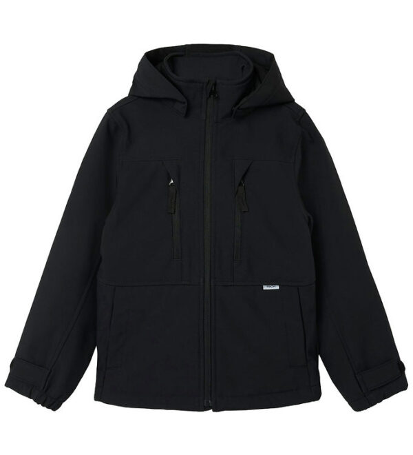 Name It Softshelljakke M Fleece - Noos - Nknalfa08 - Sort