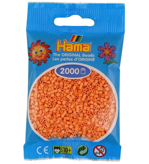 Hama Mini Perler - 2000 Stk - 105 Lys Abrikos