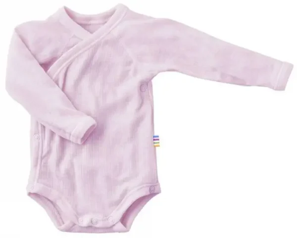 Basis Pink Uldbody Med Trykknap Og Sideluk