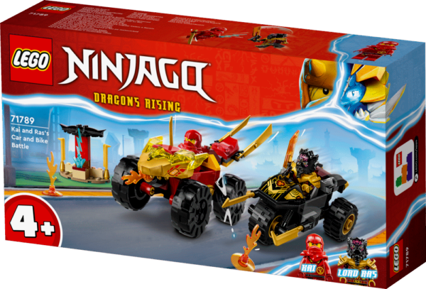 Kai Og Ras Bil- Og Motorcykelkamp 71789 Lego? Ninjago?