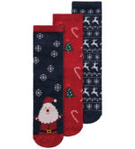 Name It Strømper - Nknrichristmas - 3-pak - Dark Sapphirejester
