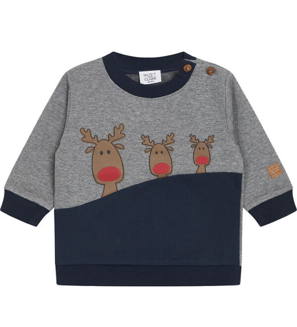 Hust And Claire Sweatshirt - Sofus - Navy