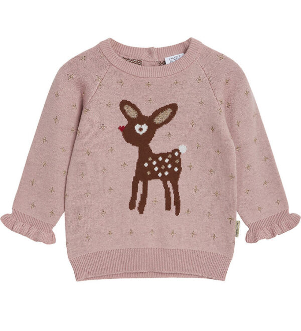Hust And Claire Bluse - Strik - Pusle - Adobe Rose