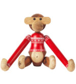 Kay Bojsen Træfigur - Abe - Julesweater 2024 - Lille - Teaklimb