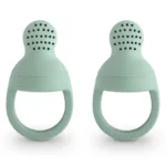 Mushie Food Feeder Cambridge Blue 2-pak