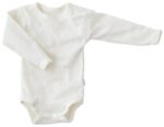 Lang ærmet Body I Rib - Joha Uld - Natur - 110