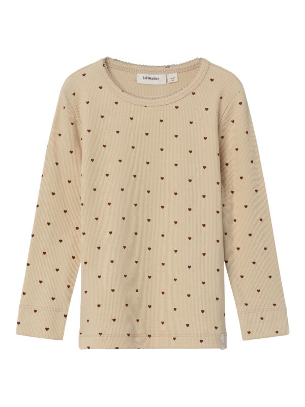 Lil Atelier Gago Slim Shirt - Fired Brick - 92 Cm
