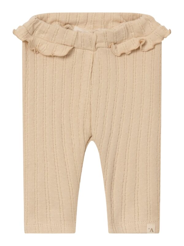 Lil Atelier Rita Slim Leggings - Wood Ash - 56 Cm
