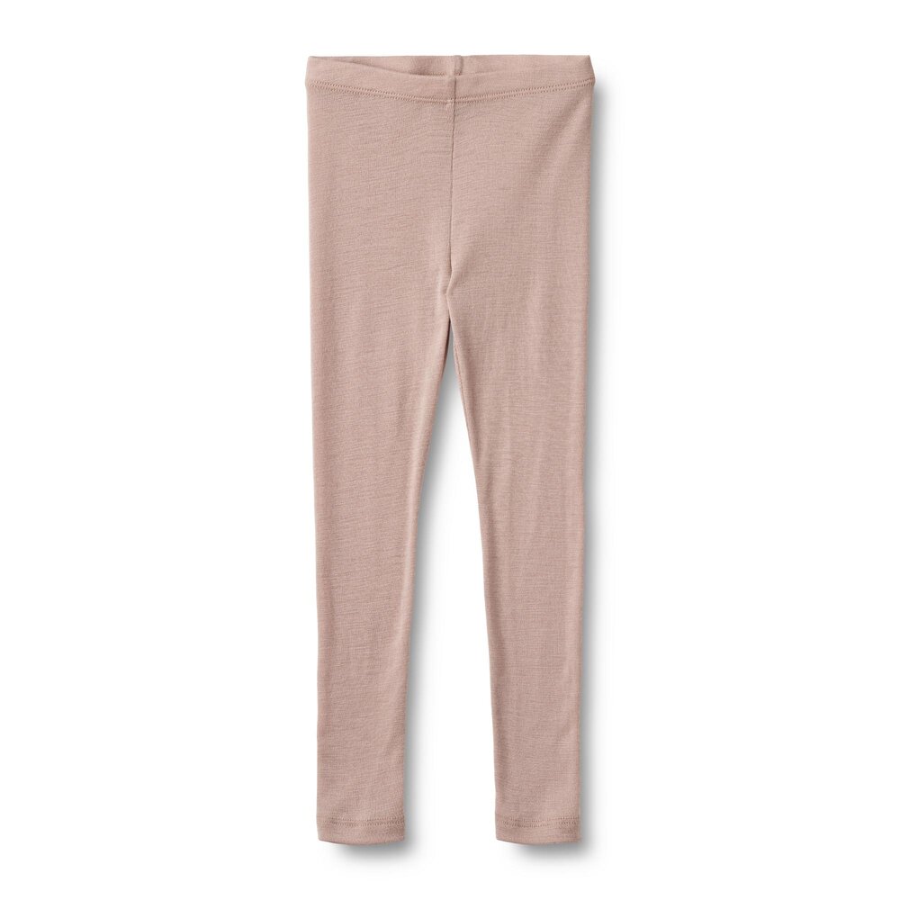 Uld Leggings Agi - Dry Rose - Perfekt til Vinteren