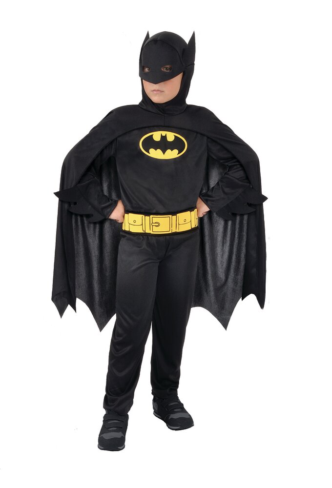 Batman - Sort - 8-10 år