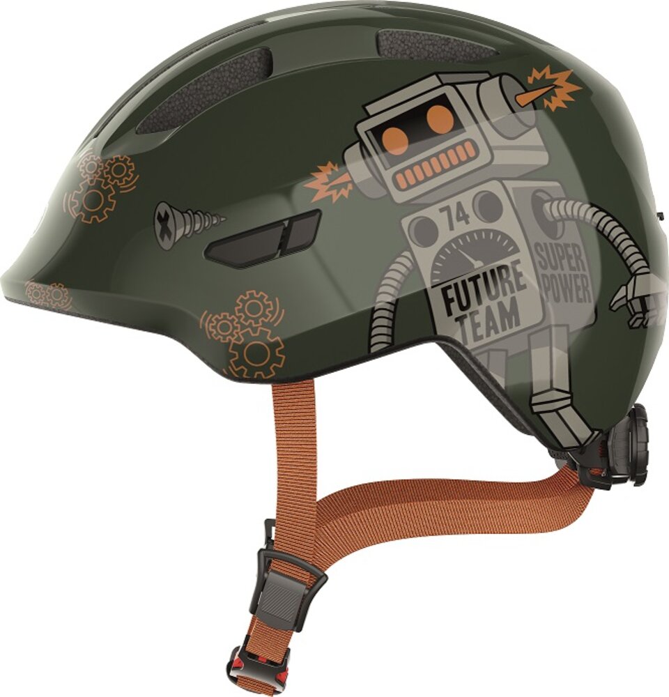 Hjelm Smiley 30 Green Robo S