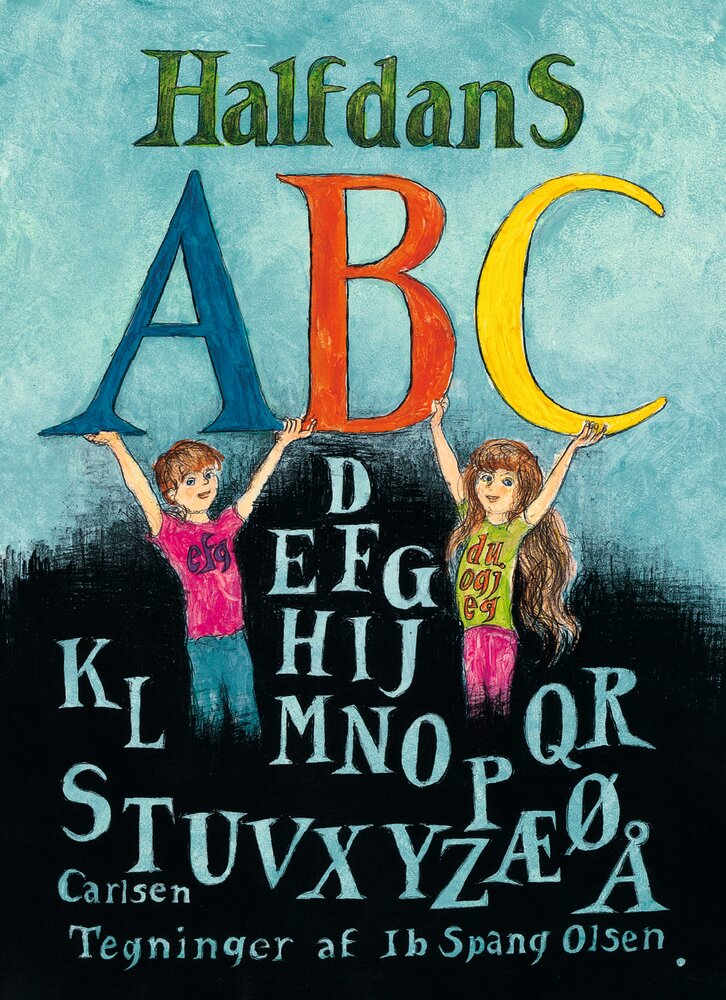 Halfdans ABC - Klassisk Børnebog til Læring og Leg