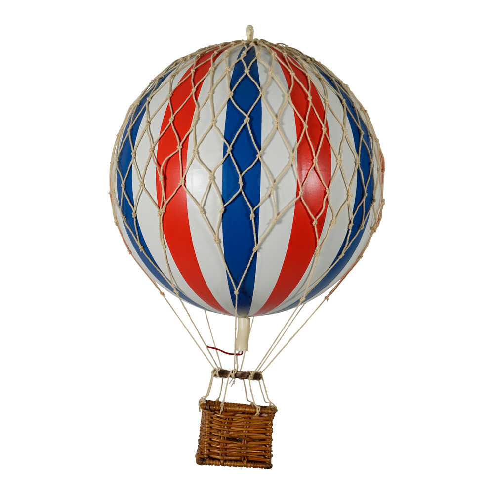 Luftballon Rødhvidblå ø18 Cm