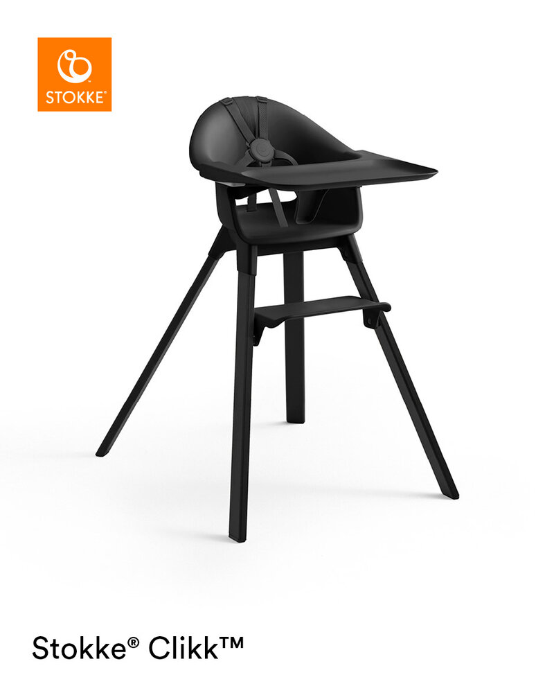 Clikk Højstol - Midnight Black fra Stokke® på tilbud!