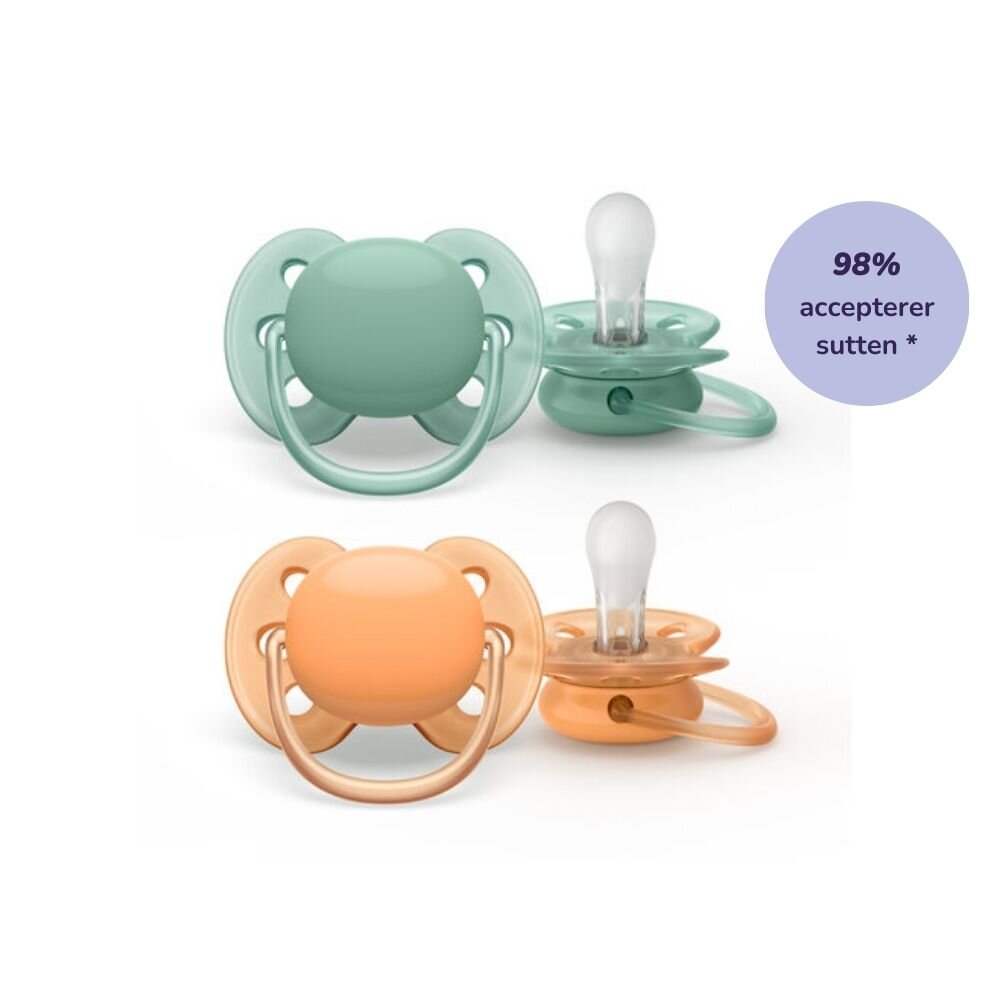 2 Pk Sut Ultra Soft Neutral 0-6 Mdr